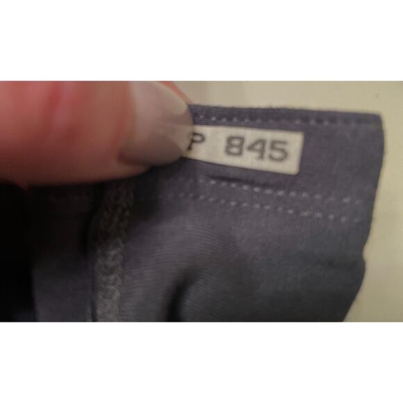 Peruvian Connection Dress Sz M Gray Stretch Knit Tie Waist Slits Casual Stretch - Picture 8 of 12